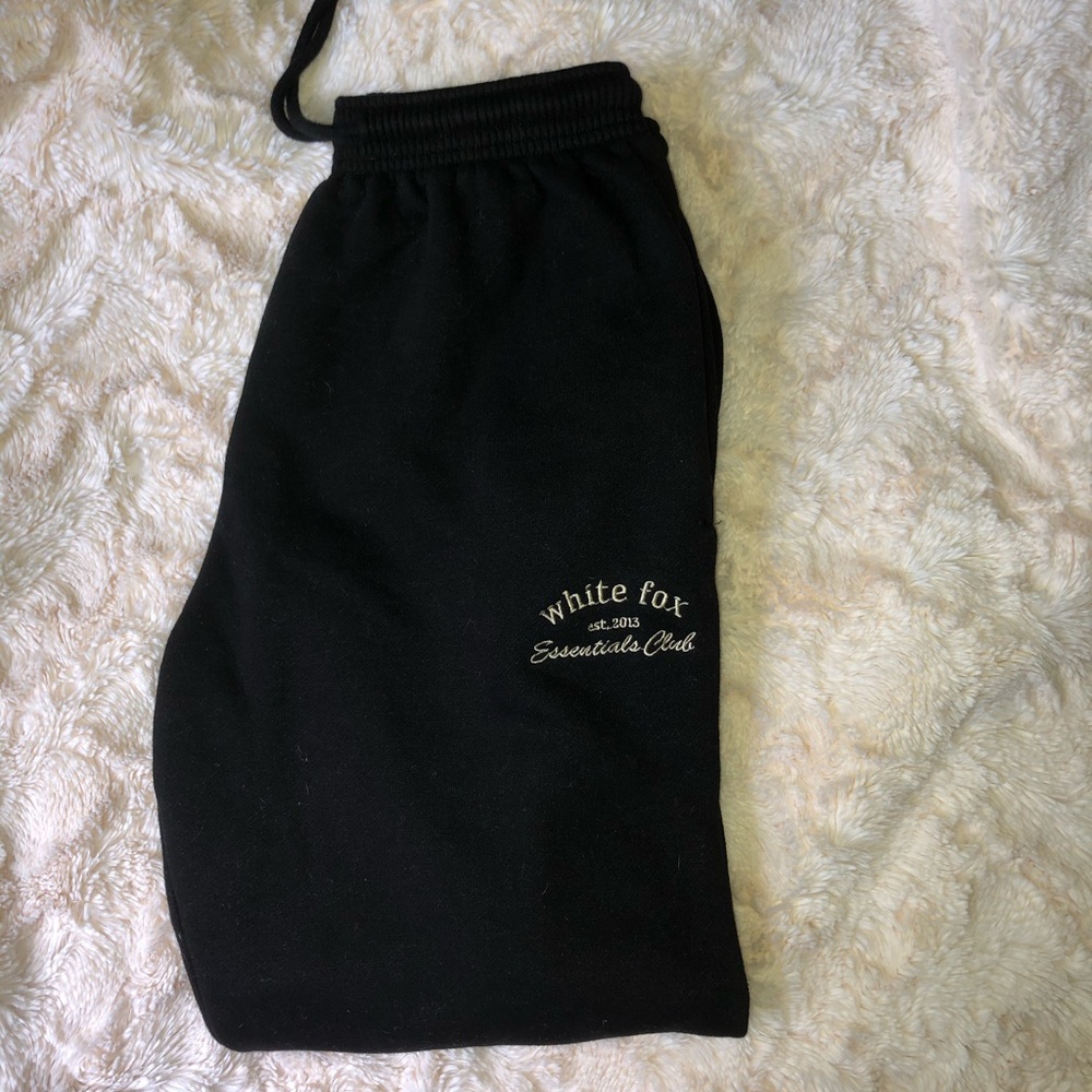 Essentials Club Black Sweatpants